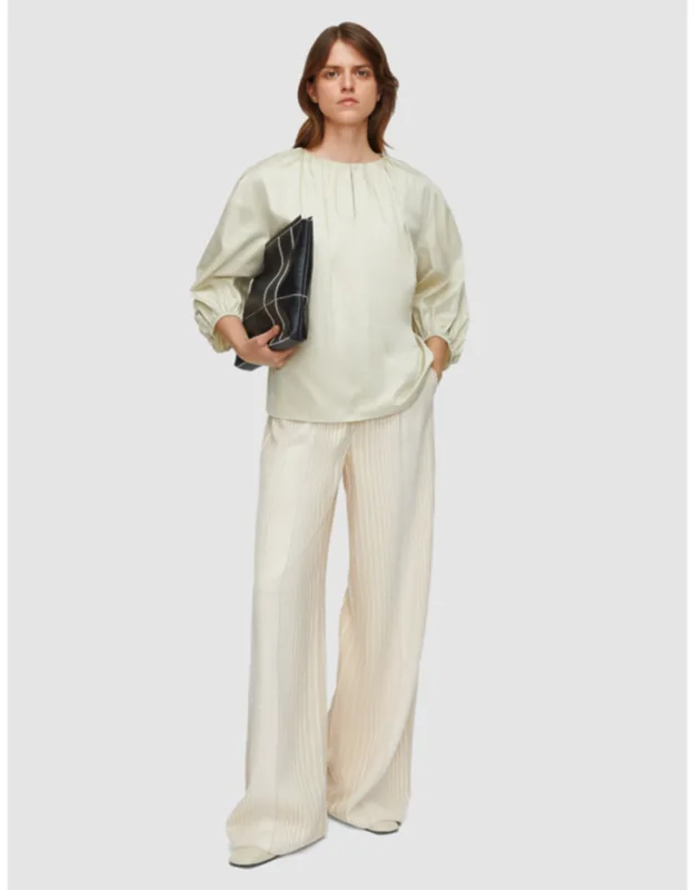 Cotton Sateen Blouse