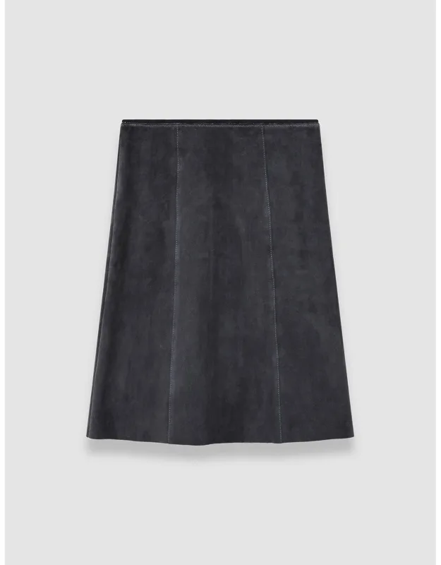 Suede Stretch Skirt