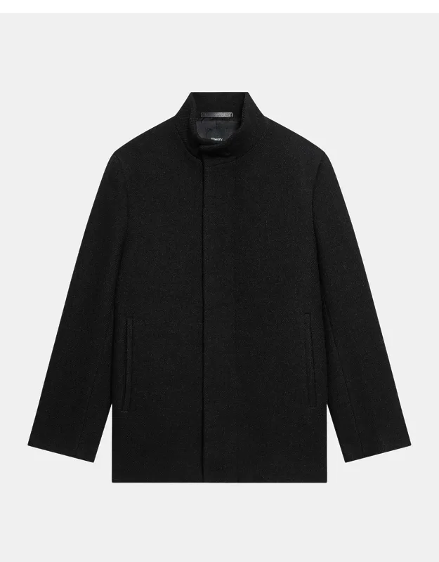 Clarence Melton Virgin Wool-blend Coat